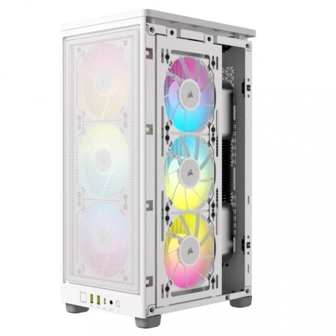 Obudowa Corsair 2000D AIRFLOW RGB Mini-ITX biała wydajna
