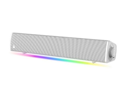 Soundbar Creative Labs GS3 White kompaktowy RGB do gier z SuperWide