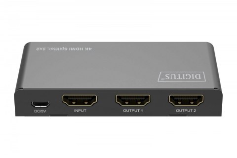 Digitus Splitter HDMI 1x2 4K 60Hz UHD z HDR i EDID