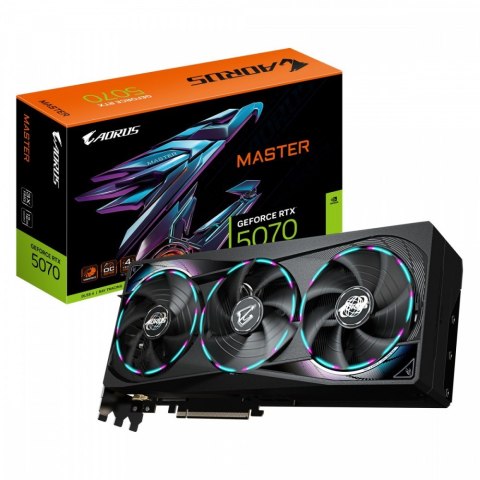 Karta graficzna Gigabyte RTX 5070 AORUS MASTER 12GB GDDR7 wydajna