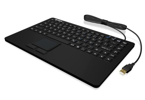KEYSONIC KSK-5230IN Touchpad IP68 ergonomiczna mini klawiatura USB