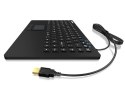 KEYSONIC KSK-5230IN Touchpad IP68 ergonomiczna mini klawiatura USB