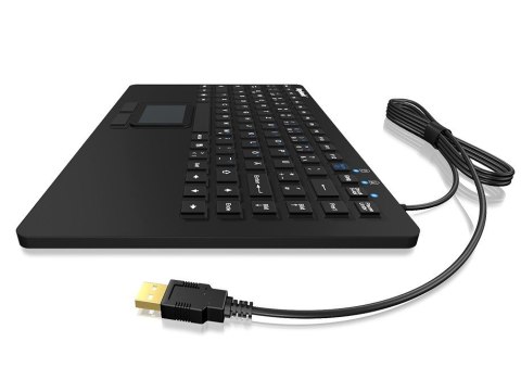 KEYSONIC KSK-5230IN Touchpad IP68 ergonomiczna mini klawiatura USB
