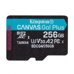 Karta pamięci microSD Kingston 256GB Canvas Go Plus 200MB/s A2 U3 V30