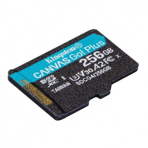 Karta pamięci microSD Kingston 256GB Canvas Go Plus 200MB/s A2 U3 V30
