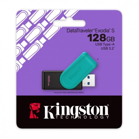Pendrive Kingston Data Traveler Exodia S 128GB USB3.2 Gen1 czarny