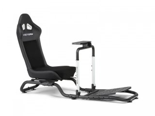 Next Level Racing Kokpit Victory Simulator ergonomiczny czarny zestaw wyścigowy