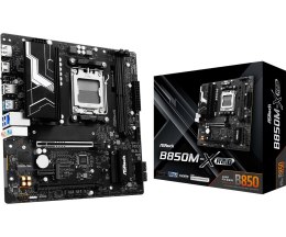 Płyta główna ASRock B850M-X R2.0 AM5 mATX 2DDR5 M.2 USBC szybka wydajność