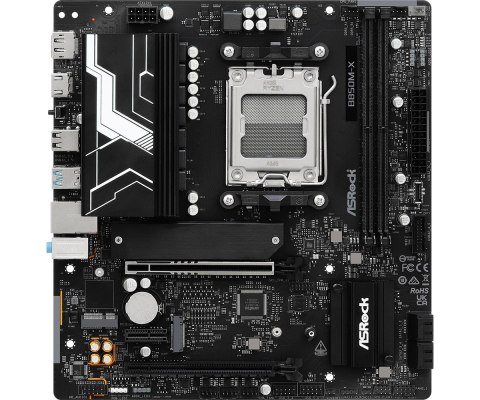 Płyta główna ASRock B850M-X R2.0 AM5 mATX 2DDR5 M.2 USBC szybka wydajność