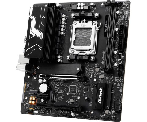 Płyta główna ASRock B850M-X R2.0 AM5 mATX 2DDR5 M.2 USBC szybka wydajność