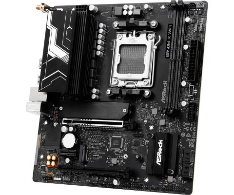 Płyta główna ASRock B850M-X WIFI R2.0 AM5 DDR5 mATX z Wi-Fi 6E