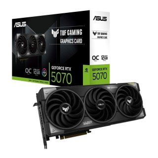 Karta graficzna Asus GeForce RTX 5070 OC TUF-RTX5070-O12G-GAMING wydajna do gier