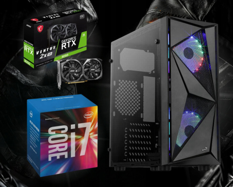 BSG Striker V11 Intel Core i7 NVIDIA GeForce RTX 3050 16GB DDR3 500GB HDD Windows 10 Pro