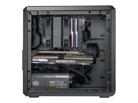 Cooler Master Obudowa MasterBox Q300L V2 Mini Tower z oknem czarna