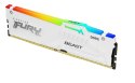 Pamięć Kingston DDR5 Fury Beast RGB 32GB 5600 CL36 biała z radiatorem