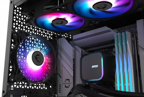 Chłodzenie procesora MSI MAG CORELIQUID A13 360mm ARGB lekka konstrukcja cieczy