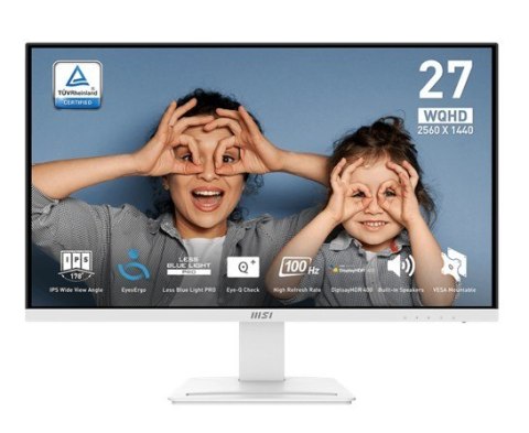 MSI Monitor PRO MP273QW E2 27 FHD 100Hz ergonomiczny IPS