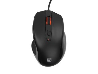 Mysz Natec Pigeon 2 4000 DPI przewodowa czarna do biura i grania