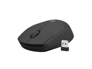 Mysz bezprzewodowa Natec Stork 1600 DPI czarna ergonomiczna