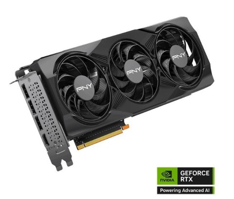 Karta graficzna PNY GeForce RTX 5070 OC 12GB 192-bit wydajna z trójwentylatorami