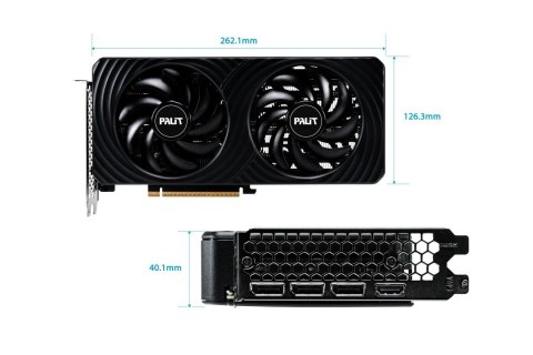 Karta graficzna Palit RTX 5060 Ti Dual 8GB GDDR7 128bit nowoczesna