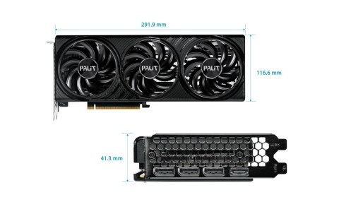 Karta graficzna Palit RTX 5060 TI INFINITY 3 8GB GDDR7 kompaktowa wydajność