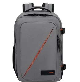 Plecak kabinowy American Tourister Take2Cabin S szary pojemny na laptopa
