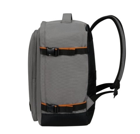 Plecak kabinowy American Tourister Take2Cabin S szary pojemny na laptopa