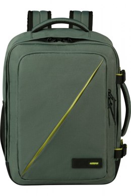 Plecak AMERICAN TOURISTER Take2Cabin SM na laptopa 15.6 cali zielony lekki