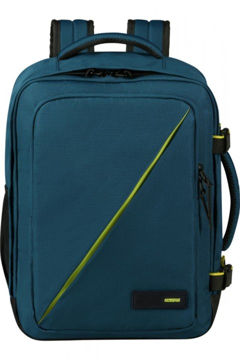 Plecak AMERICAN TOURISTER Take2Cabin SM niebieski z kieszenią na laptopa 15.6