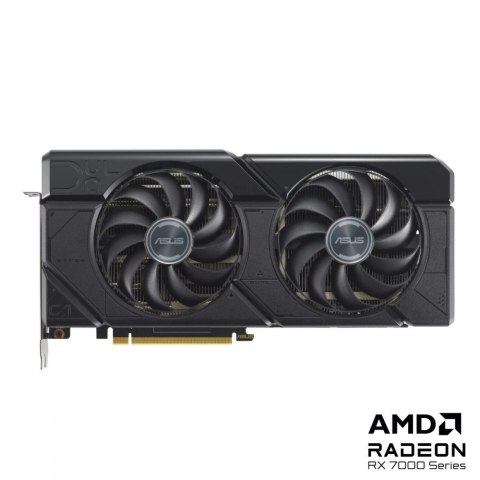 Asus Karta graficzna Dual Radeon RX 7800 XT OC Edition 16GB GDDR6 wydajna do gier