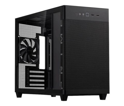 Obudowa Asus Prime AP201 Tempered Glass MicroATX czarna wydajna