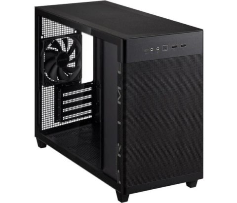 Obudowa Asus Prime AP201 Tempered Glass MicroATX czarna wydajna