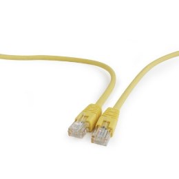 Gembird Kabel Patch cord kat.5e 1.5M żółty osłonka zalewana