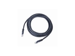 Gembird Patch cord CAT 5e 0.25m czarny sieciowy kabel z wtykami RJ45