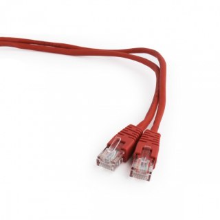 Gembird Patch cord CAT5e 0.25M czerwony wzmocniony kabel sieciowy