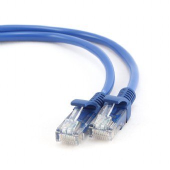 Kabel Gembird Patch cord CAT 5e 1.5M niebieski do sieci LAN