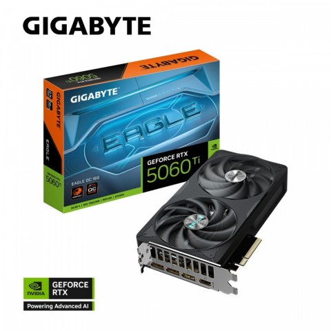 Karta graficzna Gigabyte GeForce RTX 5060 Ti 16GB GDDR7 z chłodzeniem WINDFORCE