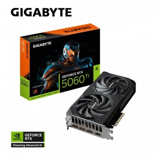 Karta graficzna Gigabyte GeForce RTX 5060 Ti 16GB GDDR7 aktywne chłodzenie