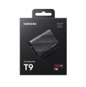 Dysk zewnętrzny SSD Samsung T9 1TB USB 3.2 szybki wydajny czarny