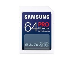 Karta pamięci SD Samsung Pro Ultimate 64GB UHS-I szybka niezawodna
