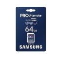 Karta pamięci SD Samsung Pro Ultimate 64GB UHS-I szybka niezawodna
