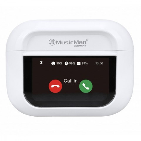 Słuchawki douszne Technaxx TWS ANC BT-X72 z etui ładującym