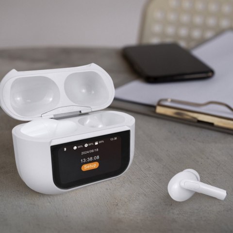 Słuchawki douszne Technaxx TWS ANC BT-X72 z etui ładującym