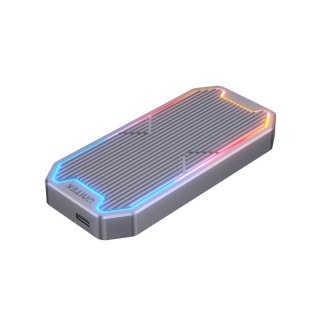 Obudowa Unitek S1210B M.2 SSD 10Gbps RGB gamingowa z aluminium