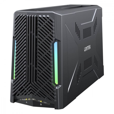 Unitek Stacja klonująca 4x M.2 SSD USB 4 lekka z szybkim transferem 10 Gb/s