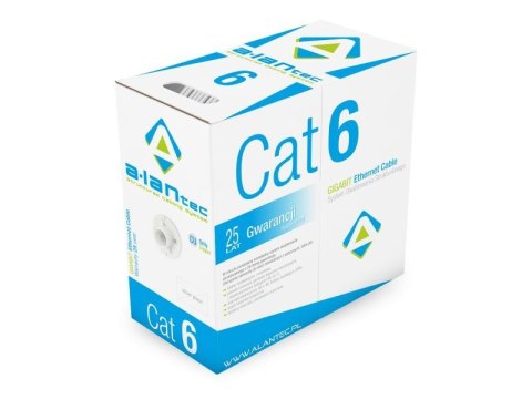 ALANTEC Kabel U/UTP kat.6 Dca LSOH 305m wysokiej jakości do sieci LAN