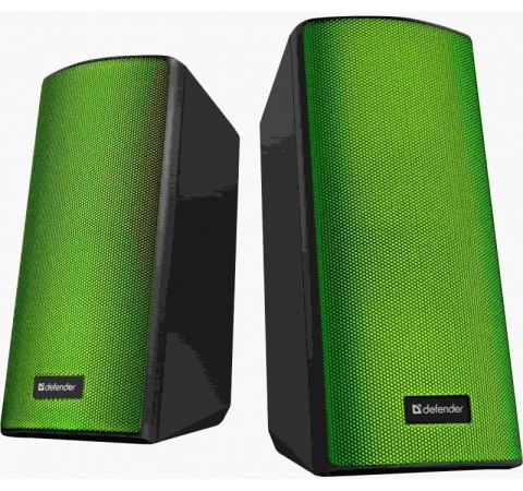 Głośniki komputerowe Defender Spitfire 2.0 Bluetooth 6W LED USB gaming