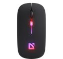 Mysz bezprzewodowa Defender TOUCH MM-997 akumulator RGB 1600 DPI czarna
