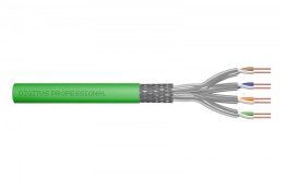 Kabel teleinformatyczny Digitus CAT 8.2 S/FTP 100m zielony LS0H